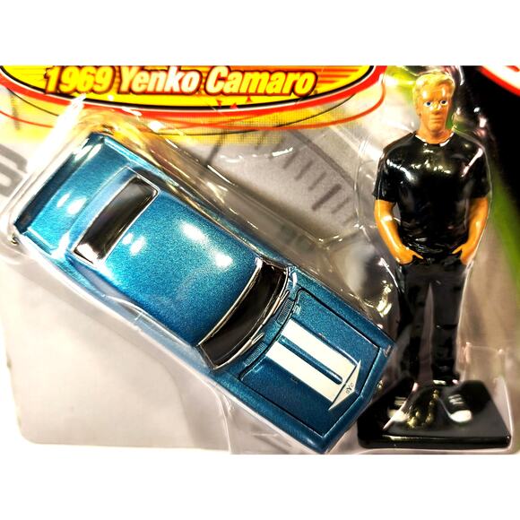 Racing Champions 2 Fast 2 Furious BRIAN O'CONNOR w/ 1969 YENKO CAMARO, See Pics! - Picture 2 of 7